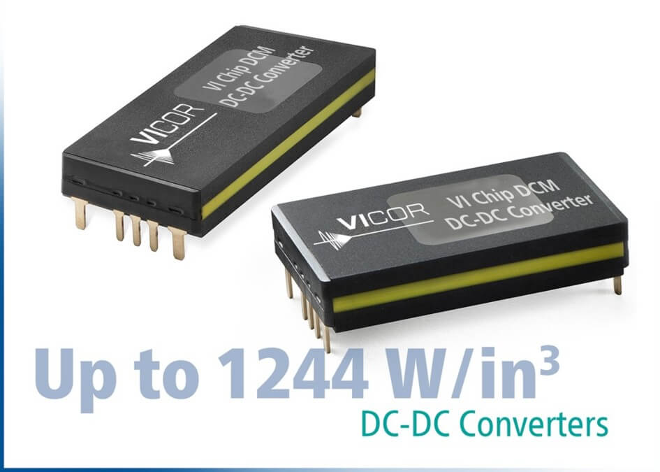 VICOR Corporation na PCIM 2014 představuje nový DCM™ Converter Module na bázi inovativní technologie ChiP