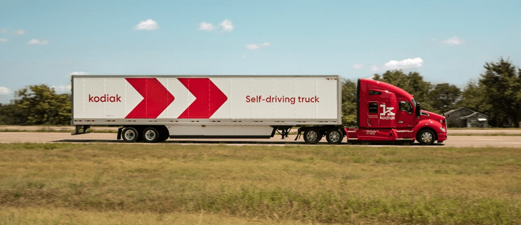 Kodiak integrates autonomous technology into commercial trucking fleets