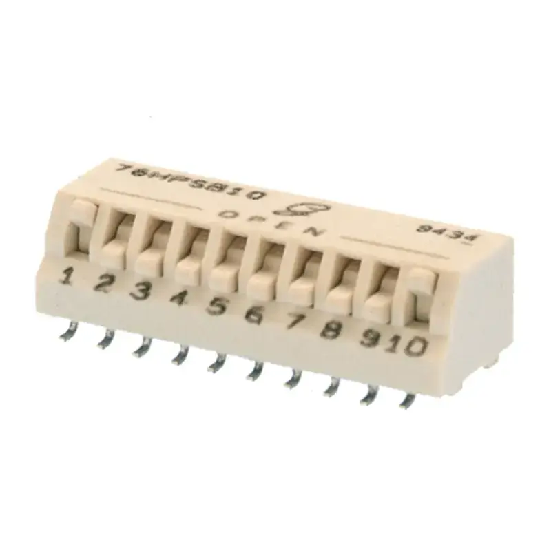 Surface Mount DIP Switches series:76HP